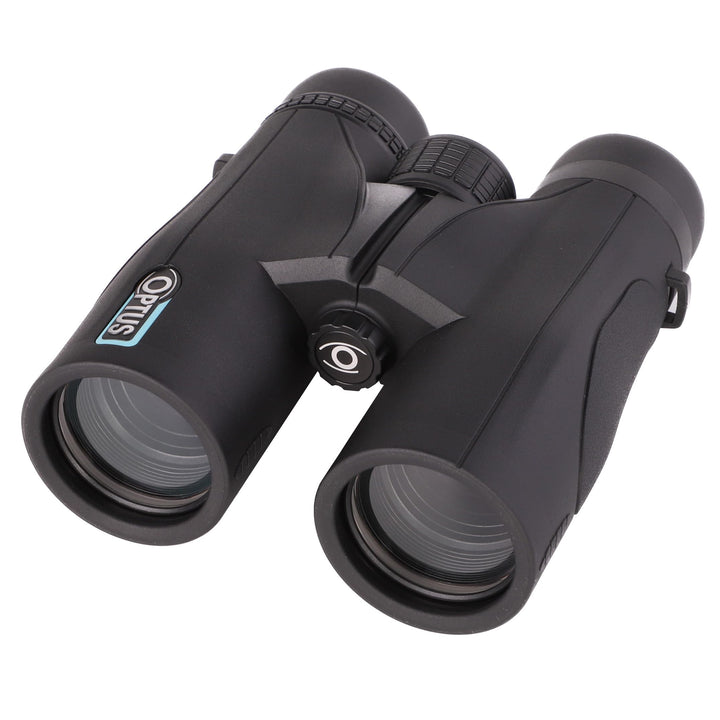 Optus Fernglas 10x42 mit Dachkantprismen, 10x Vergrösserung, mehrfach vergütete Optik, für Brillentr