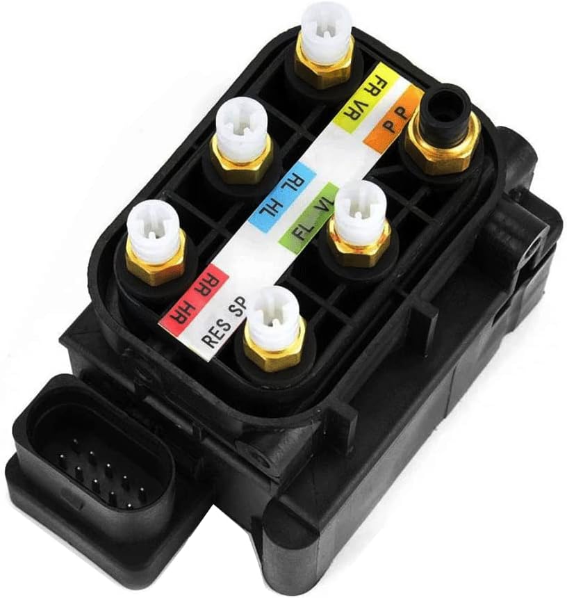 VHEUHZ Ventilblock Luftfederung 2123200358 kompatibel mit Mercedes W164 W166 W221 W251 X164 ML GL R