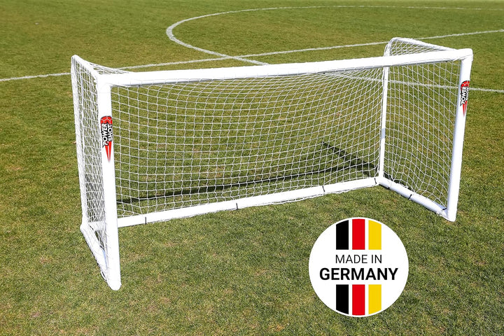 Fussballtor Powershot® 2 Jahre Garantie (Struktur) – robust und robust – Grösse wählbar 5 x 2 m, 5 x