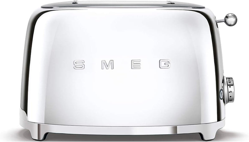 SMEG - Torradeira 2 Tostas TSF01SSEU, Silber