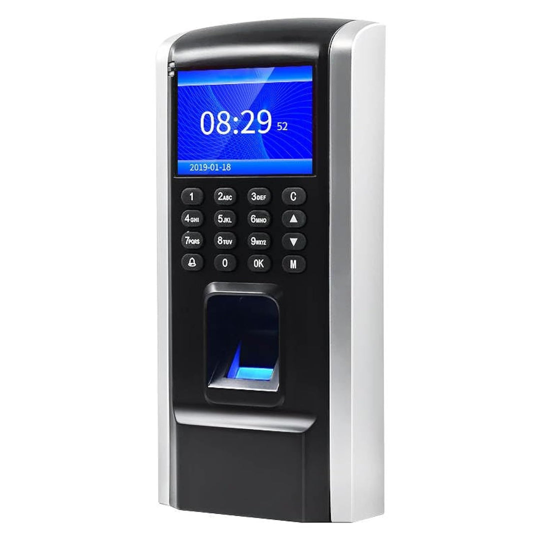 HDWR CTR12 Einstempeln in Der Maschine, Zeiterfassung, Stechuhr mit Fingerabdruck, Passwort und 125k