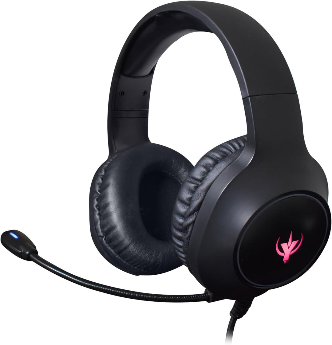 SPYCO Impulse HE-121, Gaming-Headset, 50-mm-Audio-Treiber, 3.5 mm-USB-Klinkenstecker, omnidirektiona