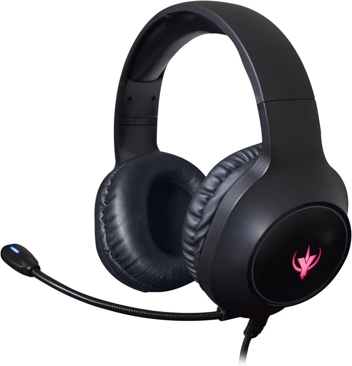 SPYCO Impulse HE-121, Gaming-Headset, 50-mm-Audio-Treiber, 3.5 mm-USB-Klinkenstecker, omnidirektiona