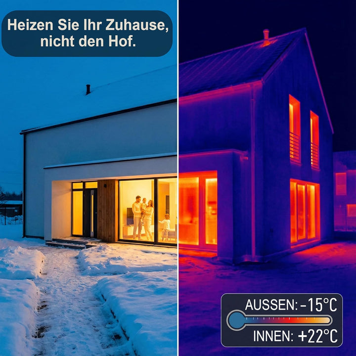 Fassaden Klimabeschichtung Weiss Energiesparfarbe Wandfarbe Aussenwandfarbe Fassadenfarbe spart Heiz