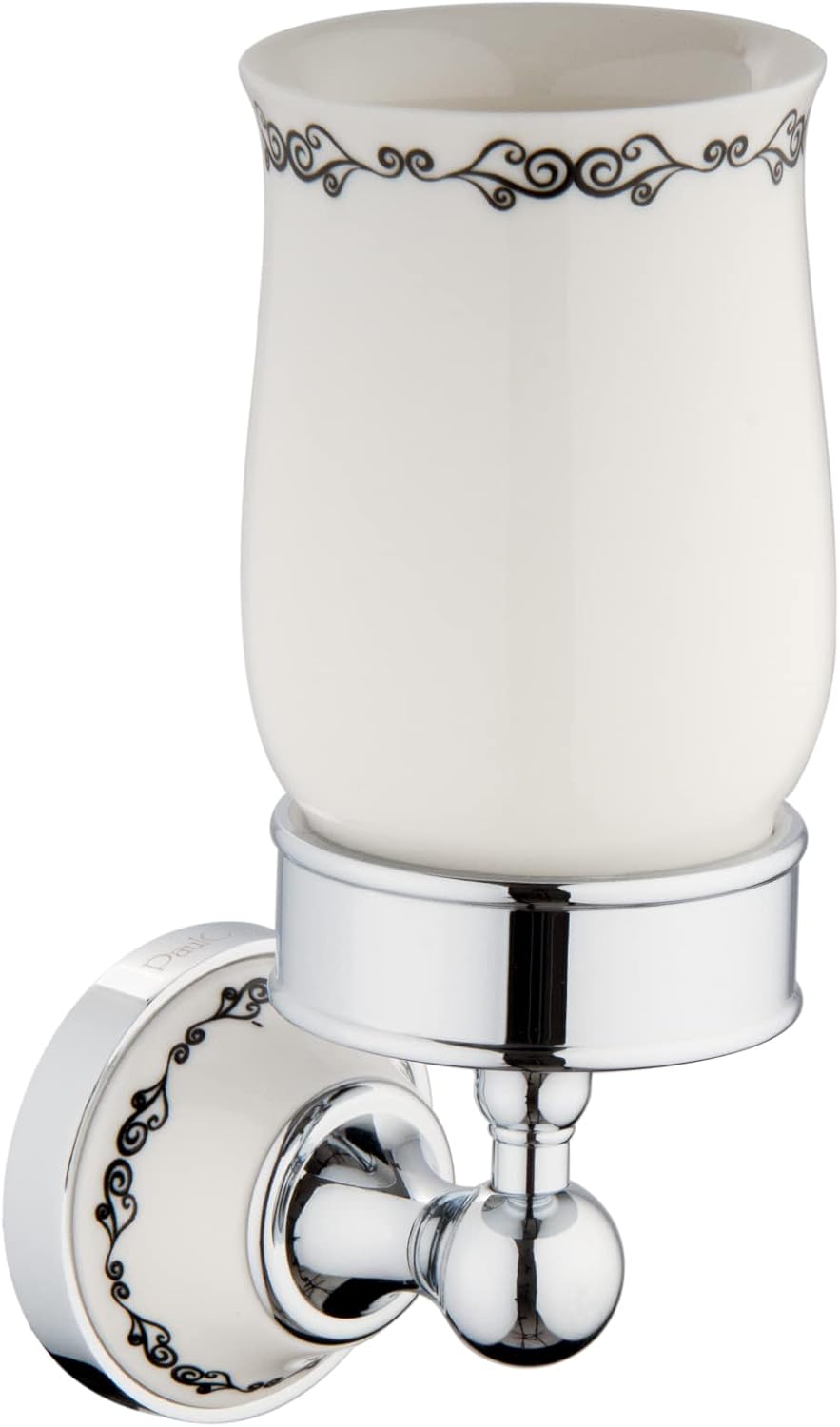 PaulGurkes Nostalgie Retro Zahnputzbecher Keramik Bad Accessoires Landhausstil Badaccessoires Set, Z