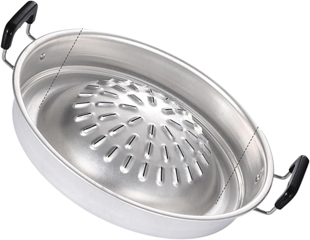 Thai BBQ Grillpfanne, Mookata Thai Steakgrill Holzkohlepfanne Aluminium Grillpfanne Hot Pot für Fami