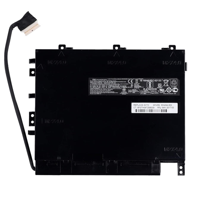 SwarKing Ersatz Akku Kompatibel mit PF06XL HP Omen 17-w Series 17t-w100 17-w120TX HSTNN-DB7M 853294-