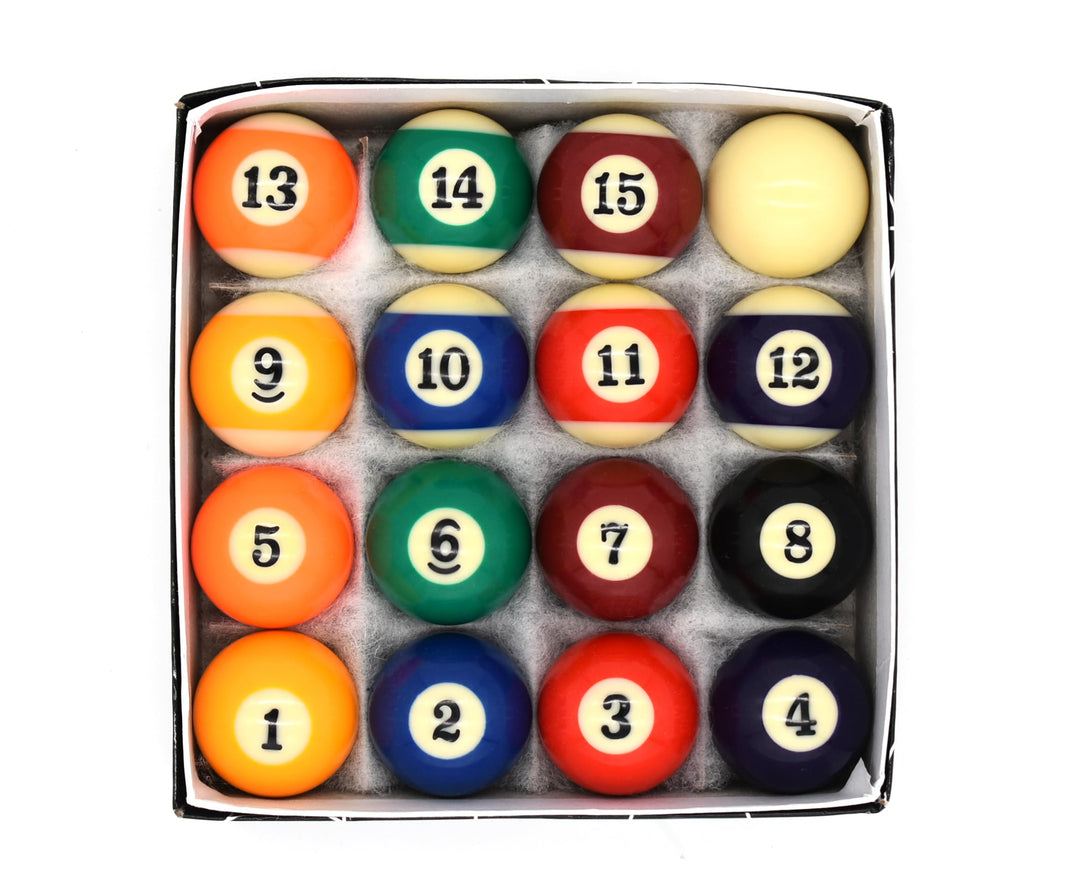 BILMAG Pool Billard Kugeln Kugelset Kugelsatz Standard, Sondergrösse 38mm für Hobbytische bis zu 6 f