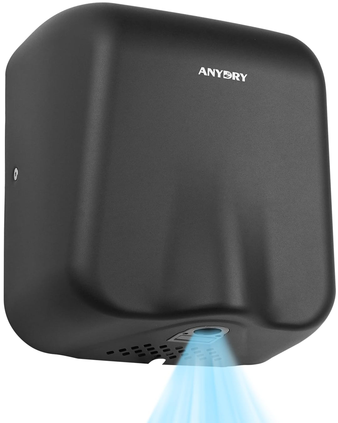 anydry IronStorm 2815 Gewerblicher Händetrockner mit HEPA-Filter - 1600W berührungsloser Sensor, 7-1