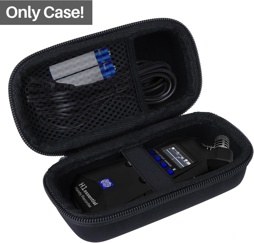 Hart Schutz Hülle Etui Tasche für Zoom H1n Tragbarer 2-Spur-USB-Recorder/Zoom H1essential 32-Bit Han
