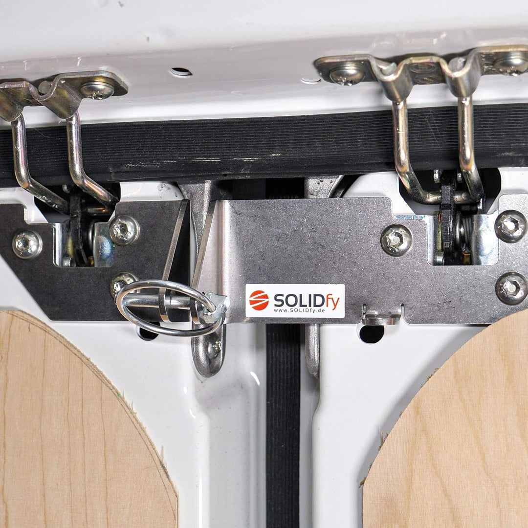 SOLIDfy® - Hecktürverriegelung H1 / H2 Dach Einbruchschutz Hecktür Prick Stop Sicherung für Ducato,