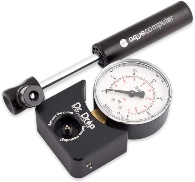 Aqua Computer Compatible Dr. Drop Professional Druckprüfgerät inkl. Luftpumpe