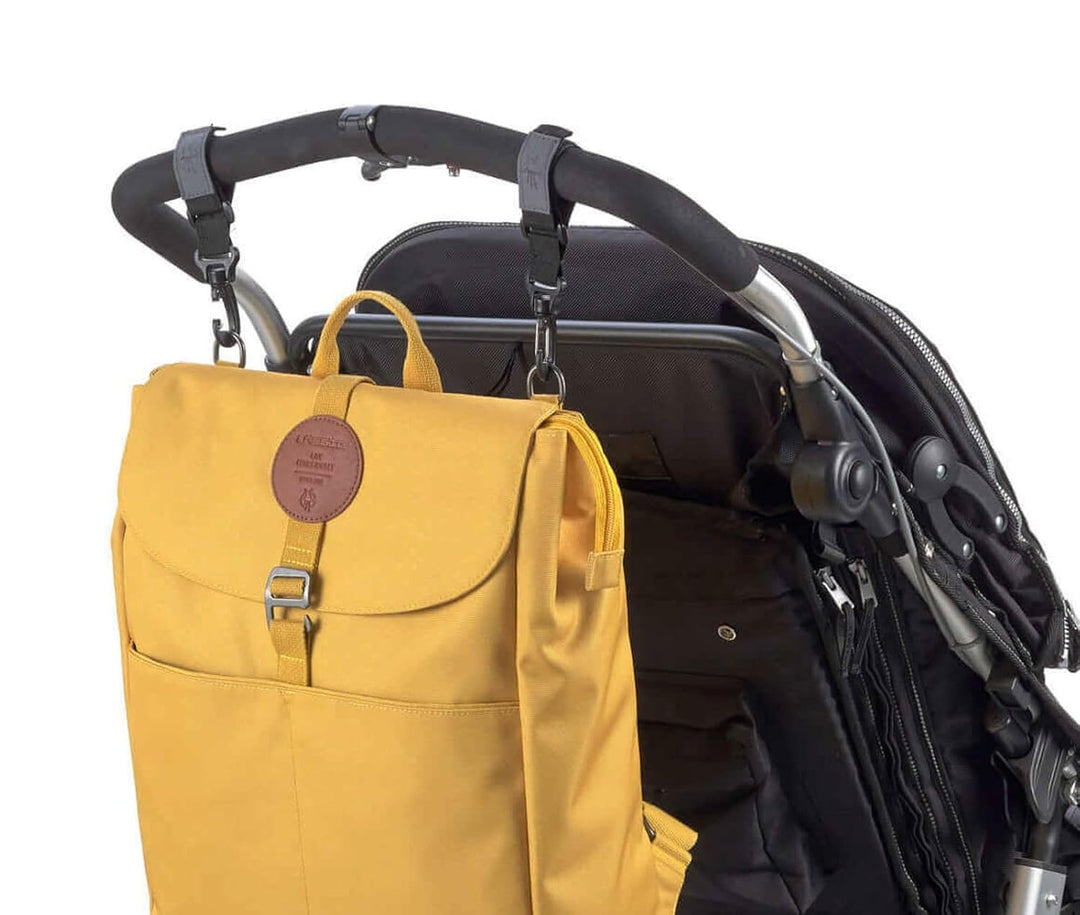 LÄSSIG Baby Wickelrucksack Wickeltasche Babytasche stylische Tasche inkl. Wickelzubehör/Backpack Adv