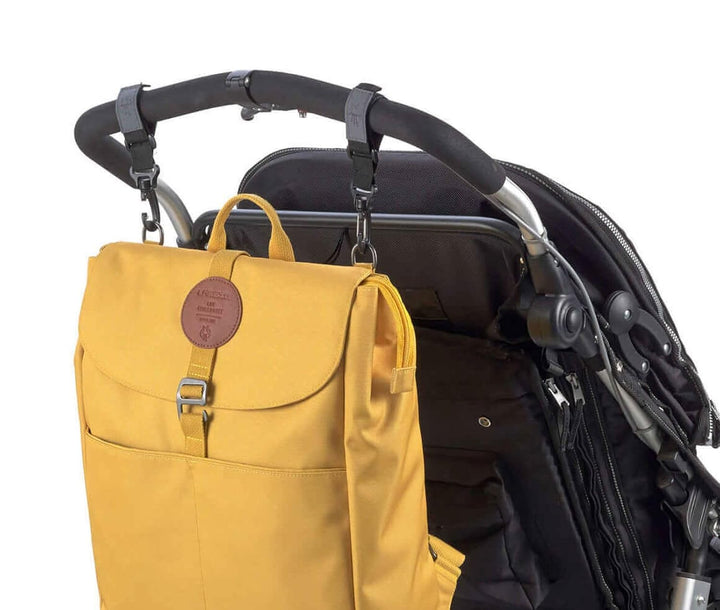 LÄSSIG Baby Wickelrucksack Wickeltasche Babytasche stylische Tasche inkl. Wickelzubehör/Backpack Adv