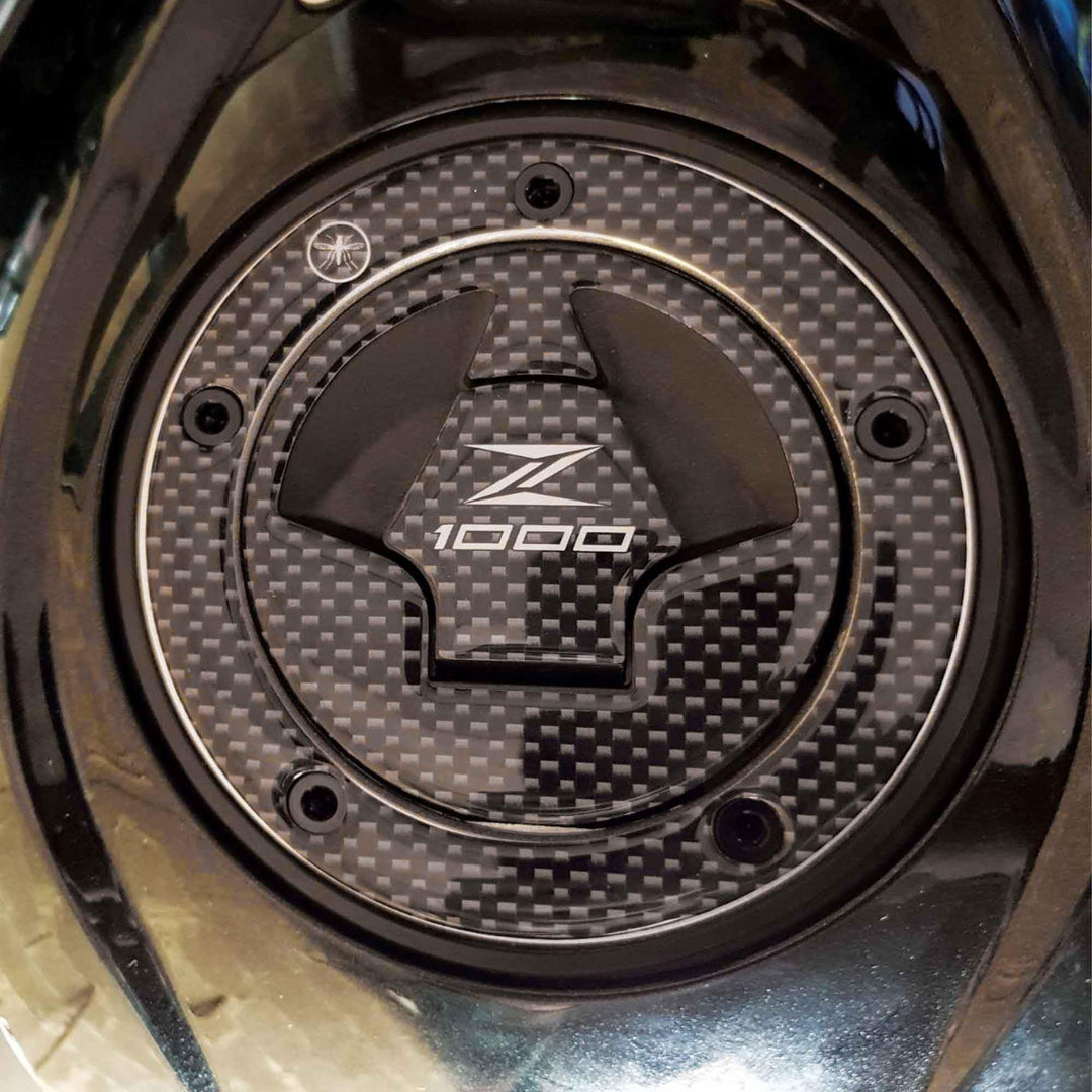 labelbike - 3D Aufkleber Motorrad Tankdeckel Schutz und Dekoration in Harz kompatibel mit Kawasaki Z