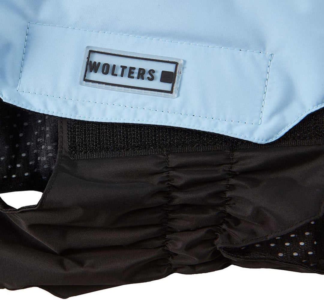Wolters Regenjacke Easy Rain Hunderegenmantel Hundemantel blau Sky - Blue 24 cm bis 80 cm Blau, 24 c