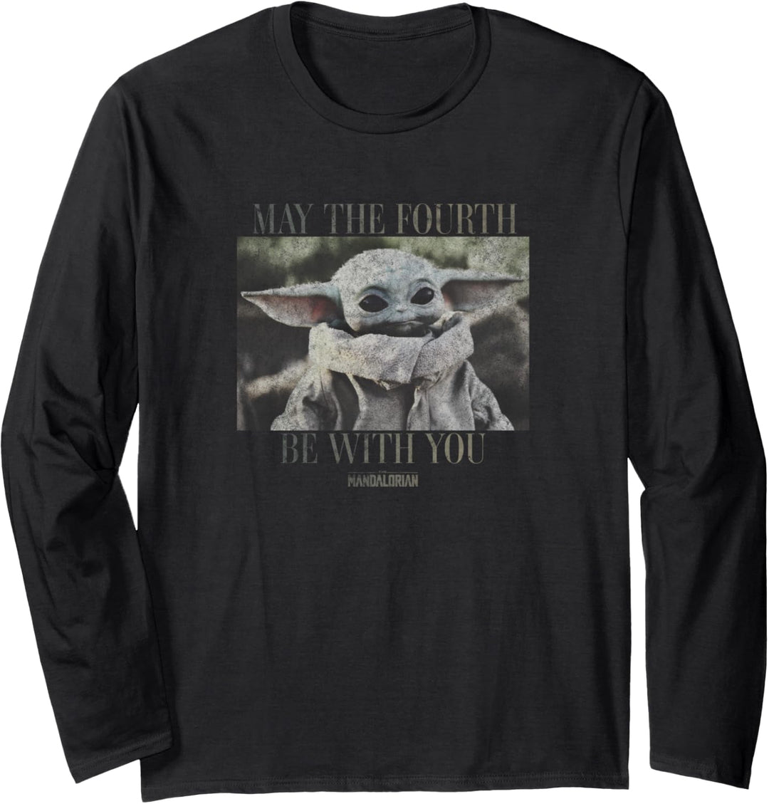 Star Wars The Mandalorian Fourth With You Langarmshirt