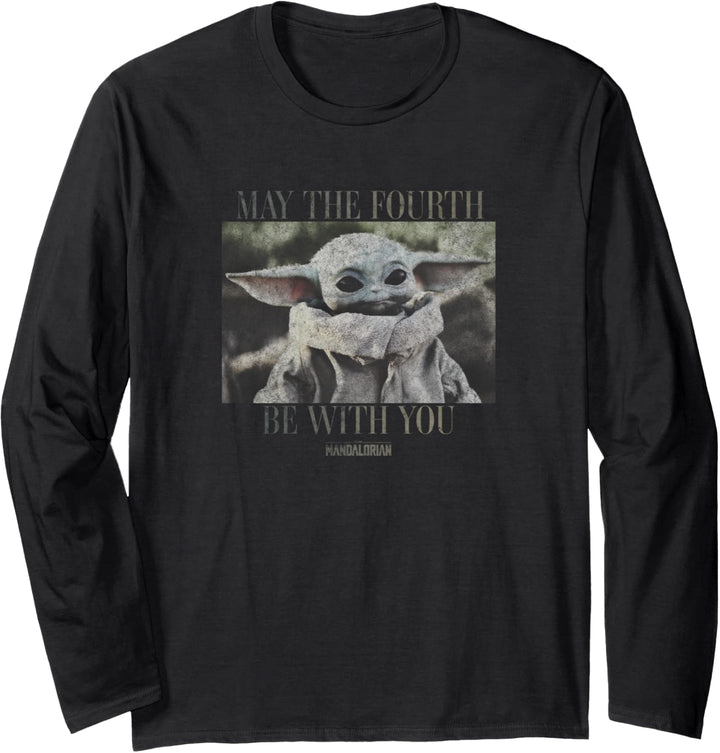 Star Wars The Mandalorian Fourth With You Langarmshirt