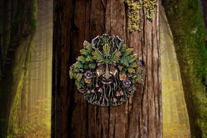 Nemesis Now Spring Equinox Wandschild, bronzefarben, 13,5 cm