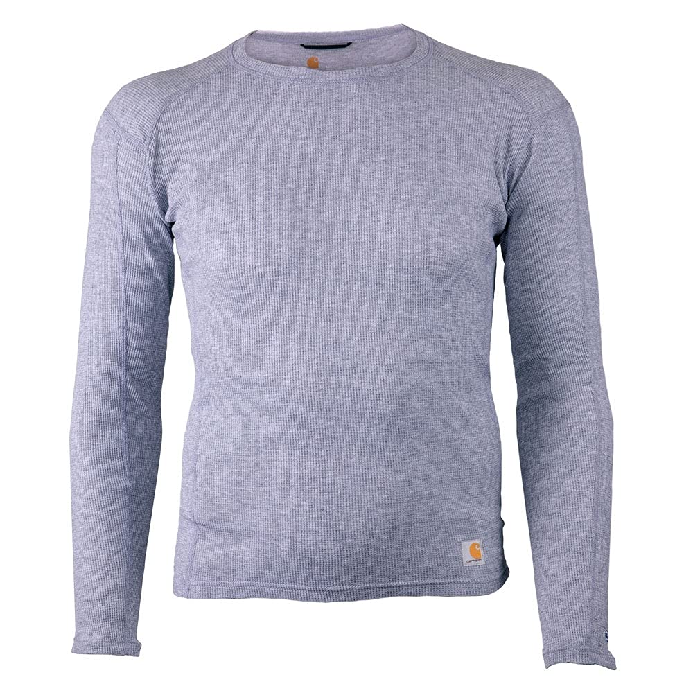 Carhartt Herren Baselayer-Shirt S Grau Meliert, S Grau Meliert