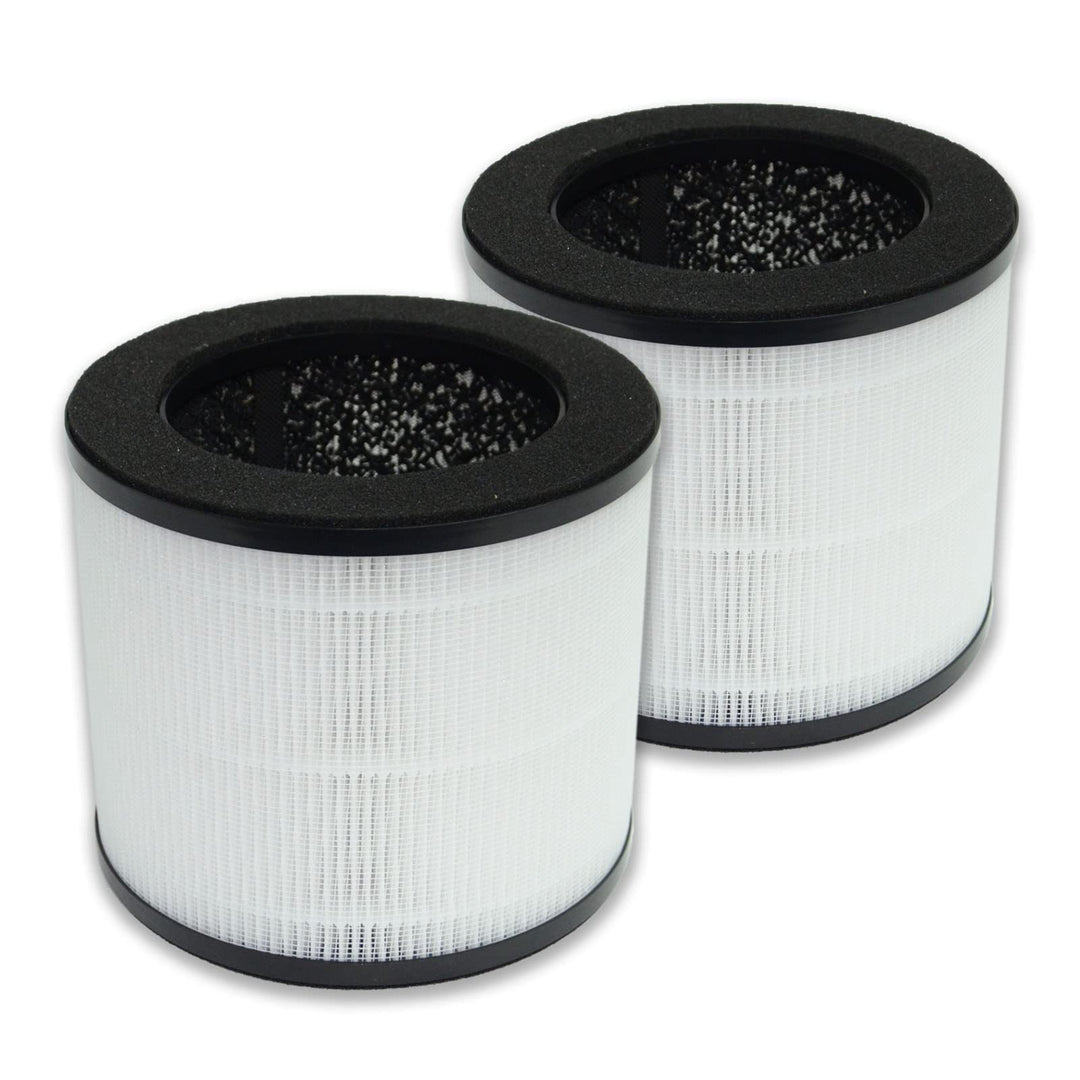 PUREBURG Ersatzfilter, kompatibel mit Himox H08 H08P Luftreinigern, 2 Stück, H13 HEPA, 4-stufige Fil