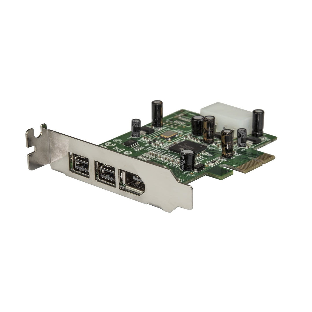 StarTech.com 3 Port 800+400 FireWire PCI Express Schnittstellen Low Profile Combo Karte - PCIe 3 Por