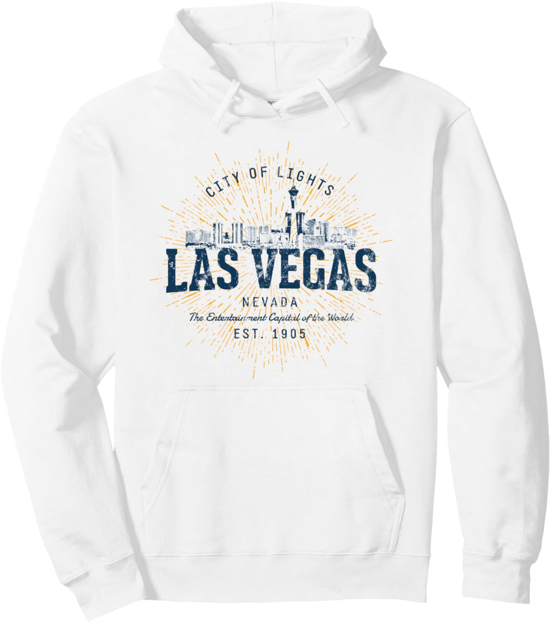 Vereinigte Staaten Urlaub Souvenir Vintage Las Vegas Pullover Hoodie