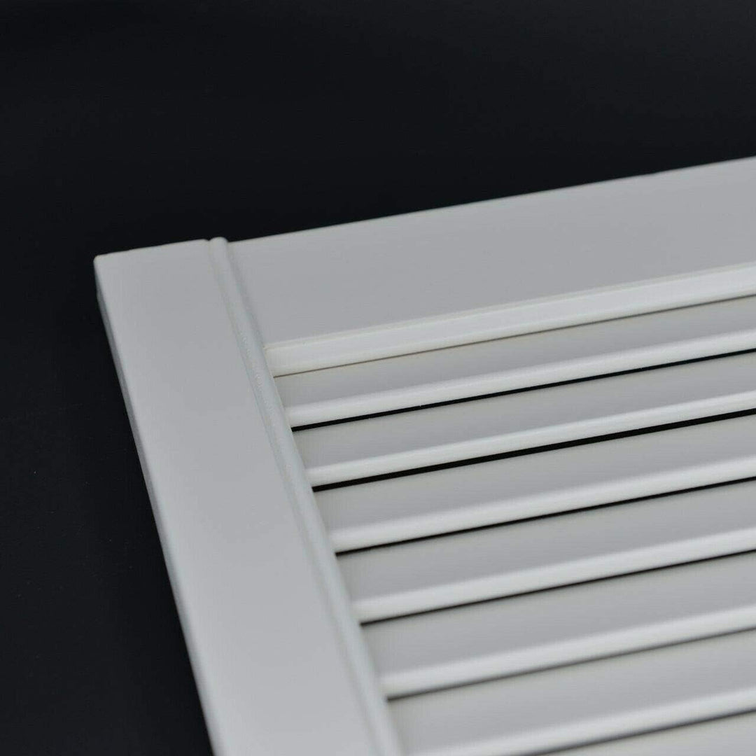ben+camilla.com Lamellentüren 615 x 594 x 21 mm weiss seidenmatt mit offenen Lamellen Kiefernholz fü