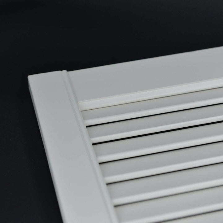 ben+camilla.com Lamellentüren 615 x 594 x 21 mm weiss seidenmatt mit offenen Lamellen Kiefernholz fü