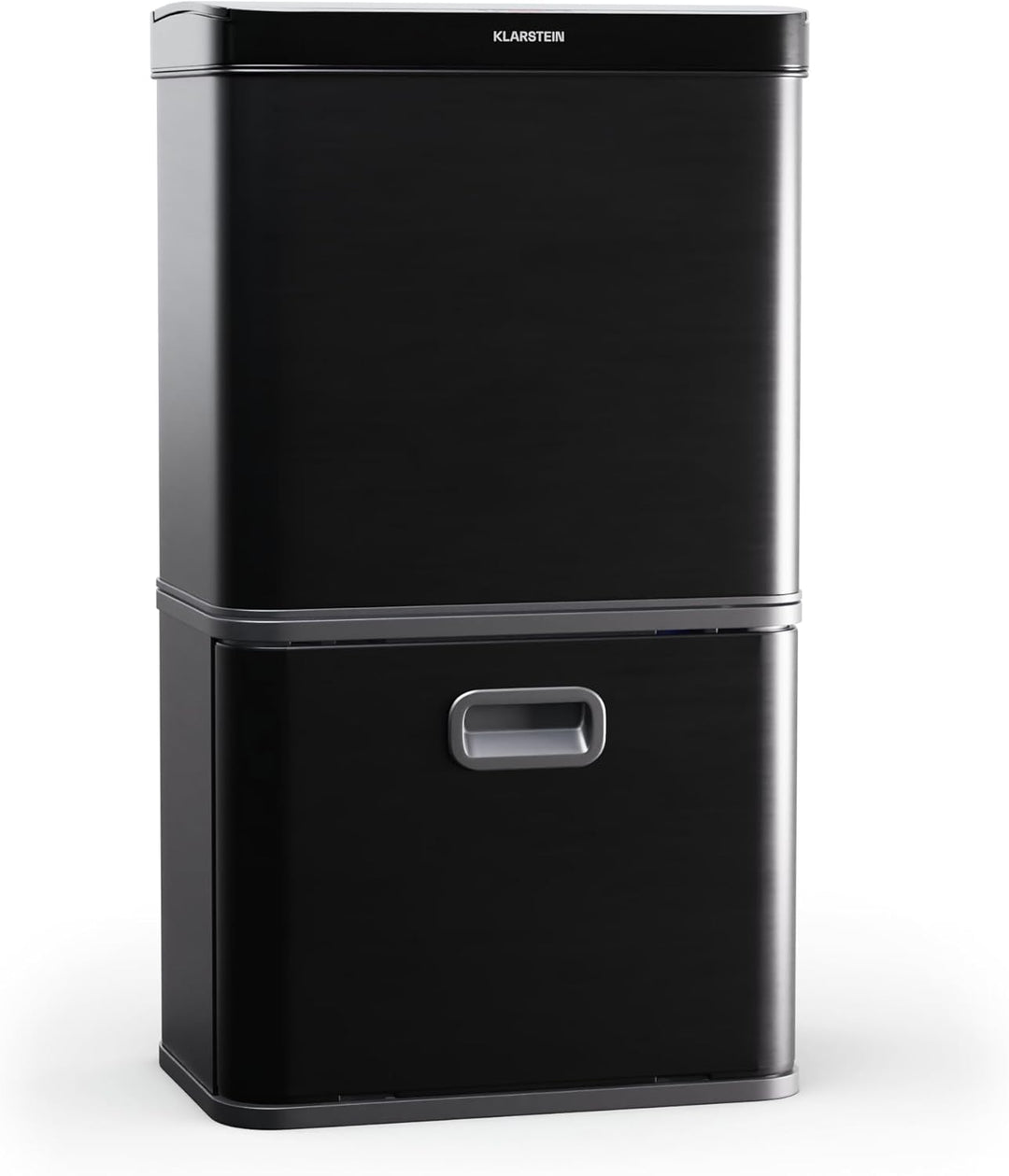 Klarstein Touchless Sensor-Mülleimer - 56L Küchen-Abfalleimer mit Bewegungssensor, 3-in-1-Mülleimer,