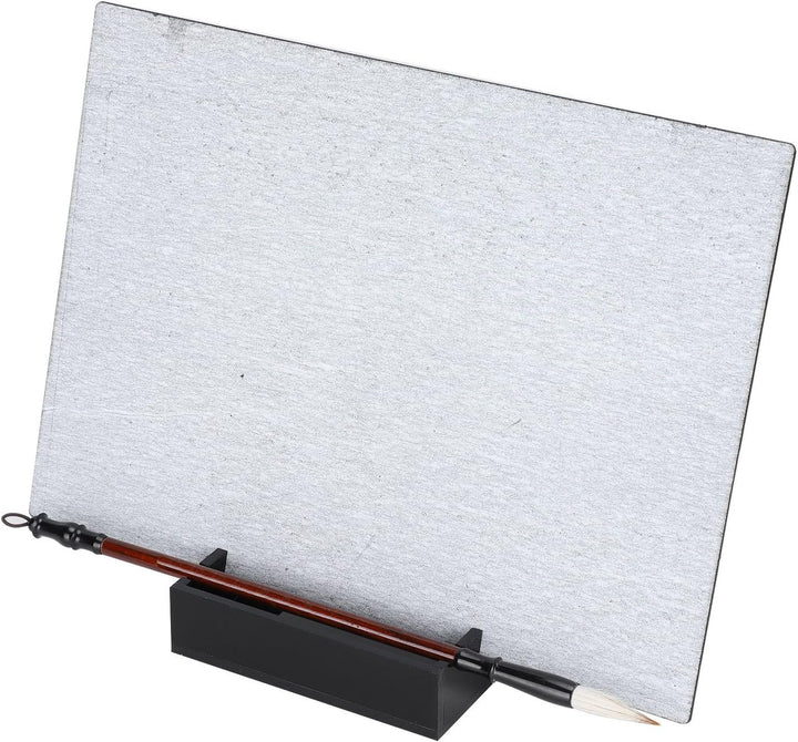 Buddha Board Wasser-Schreibset – 300 X 215 Mm Grosser Zeichenblock mit Pinsel und Wasserbehälter Zum