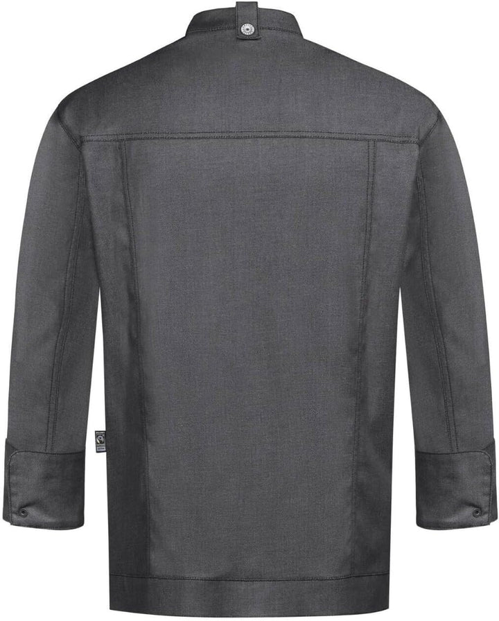 GREIFF Gastro Moda Herren Cuisine Kochjacke Jeansjackenstyle Regular Fit Denimoptik Modell 5591 XS A