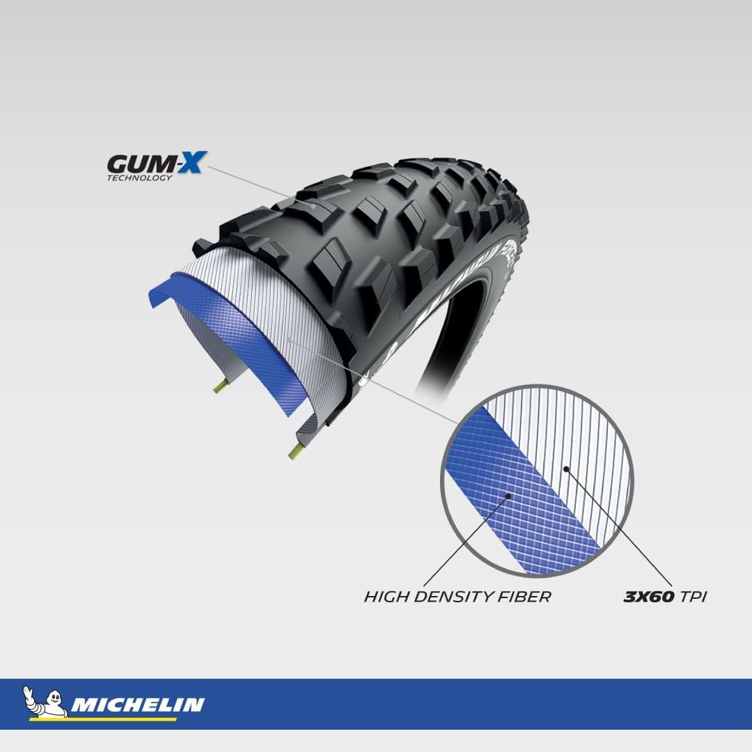 Michelin Unisex – Erwachsene Force Reifen, Schwarz, One Size