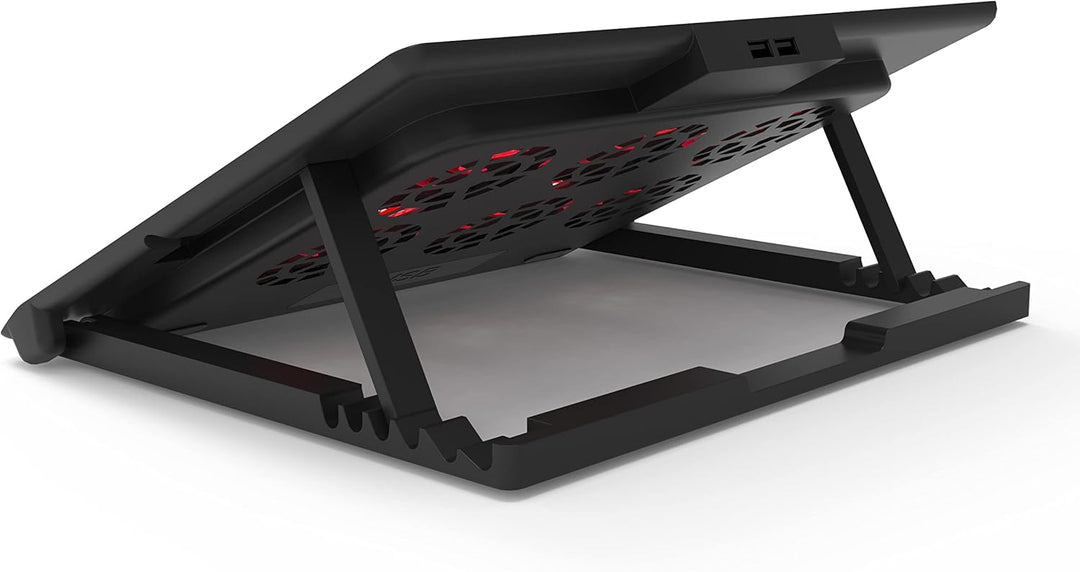 Inca INC-601 GMS 6X Lüfter,Control Panel,2X USB,6 Stufen Gaming Notebook Kühler 7-17