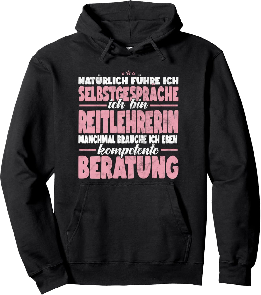 Reitlehrerin Lustiges Job Handwerker Beruf Beratung Pullover Hoodie