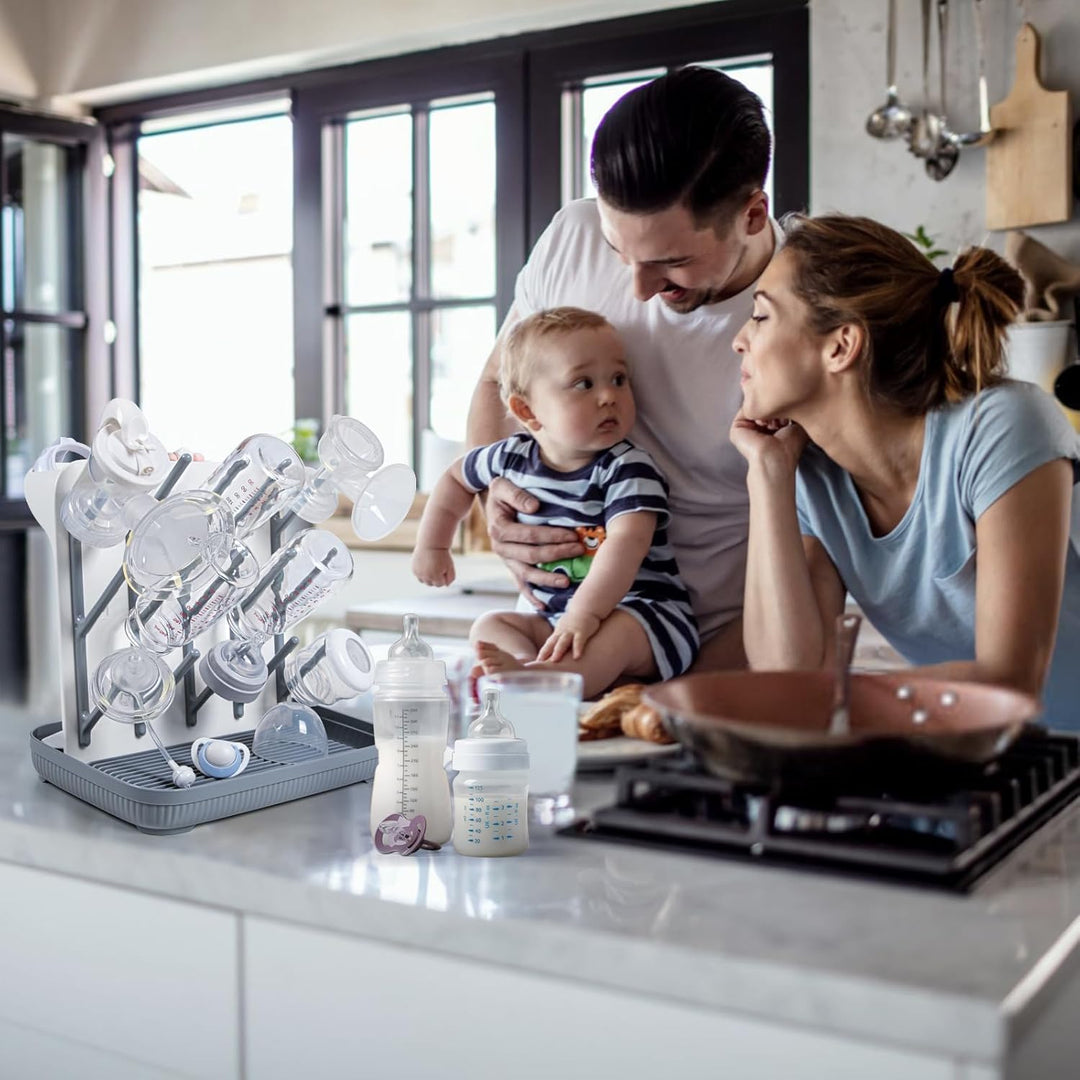 Termichy Trockenständer Babyflaschenr: Grosser vertikaler Flaschentrockner-Halter – platzsparender S