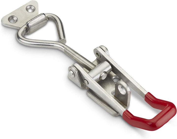 2er Set JUNKER Spannverschluss M8 (Haltekraft 600 Kg, abschliessbar) Edelstahl SS304 verstellbarer K