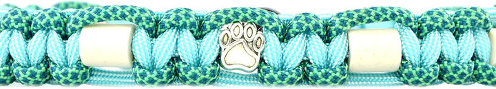 EM-Keramik-Halsband für Hunde & Katzen - Massanfertigung EM-Band Original US-Paracord (61-70 cm, Min