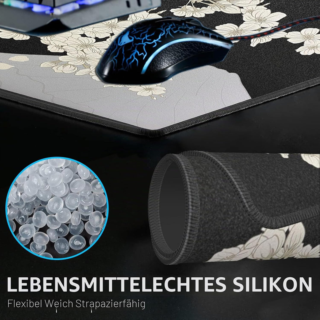 X-Raypad Aqua Control 2 AC2 Sakura Gaming-Mauspad, Ultra-Hochpräzisions-Mauspad mit Perfekter Geschw