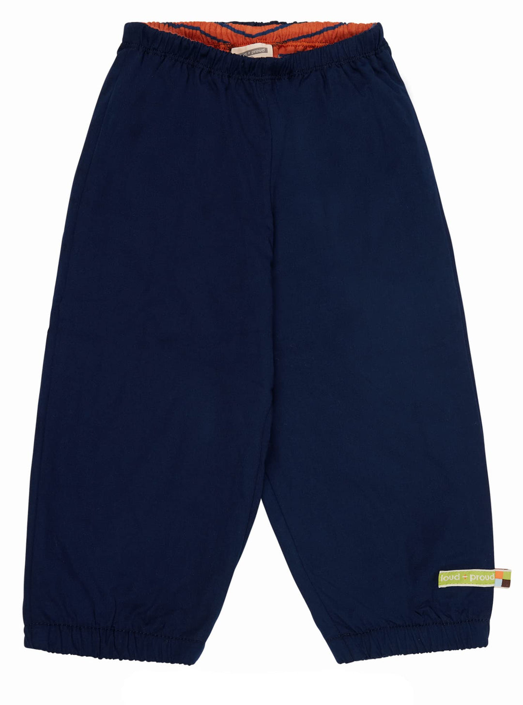 loud + proud Unisex Kinder Wasserabweisend, GOTS Zertifiziert Hose 62-68 Ultramarin, 62-68 Ultramari