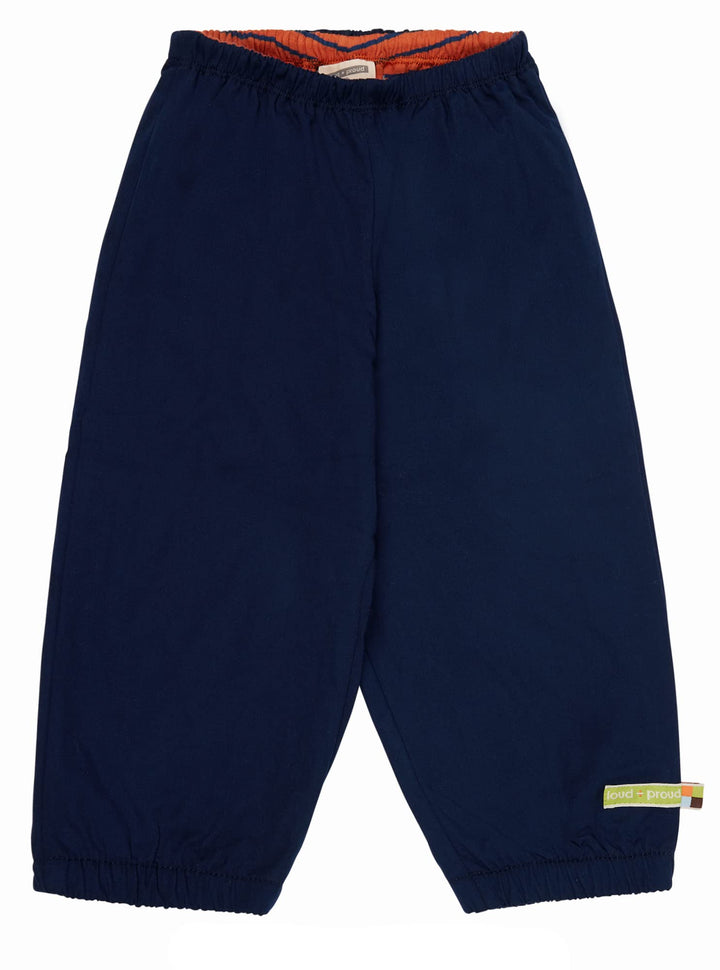 loud + proud Unisex Kinder Wasserabweisend, GOTS Zertifiziert Hose 62-68 Ultramarin, 62-68 Ultramari