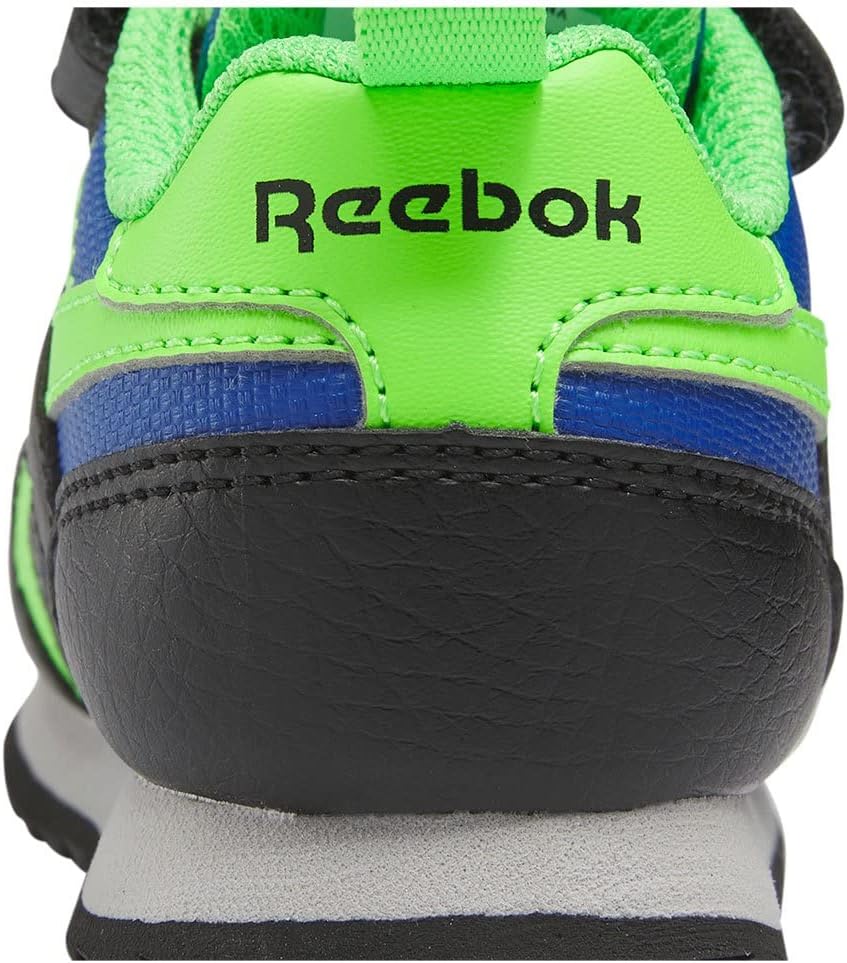 Reebok Unisex Kinder Royal Classic Jogger 3 Sneaker 20 EU Core Black Vector Blue Solar Lime, 20 EU C