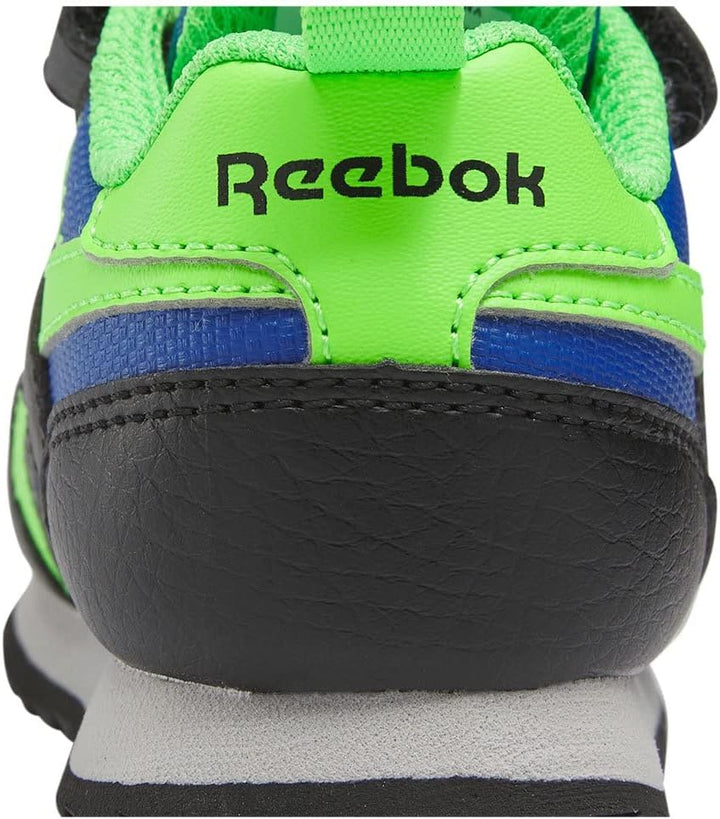 Reebok Unisex Kinder Royal Classic Jogger 3 Sneaker 20 EU Core Black Vector Blue Solar Lime, 20 EU C