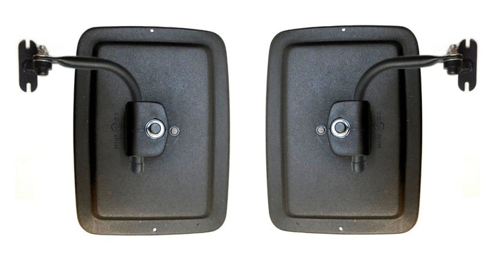 2x Aussenspiegel 248x186 mm R1200 ø16-20mm E20 konvex für LKW Traktor Baumaschinen Wohnmobilen mit S