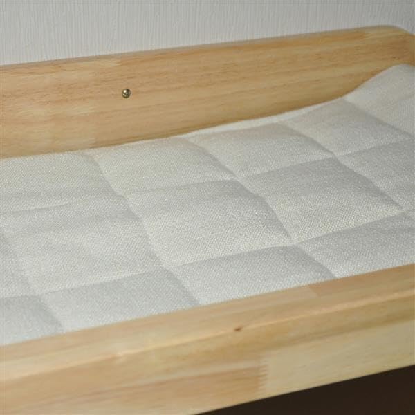 nanook Katzen Wandliegeplatz Wand Katzenliege Hängematte Kratzbaum Katzenbett Kletterwand - 60 cm -