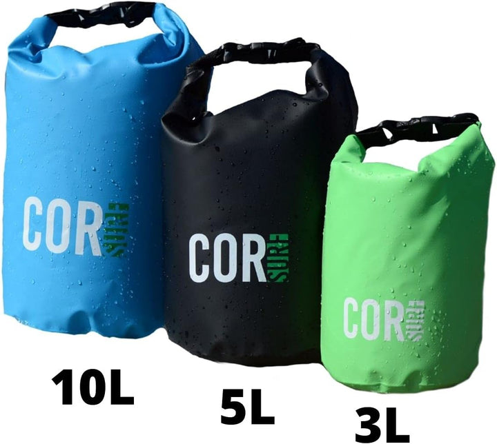 COR Surf schwimmende wasserdichte Drybag 3L | 5L |10L | 15L Sack mit Rollverschluss hält die Ausrüst