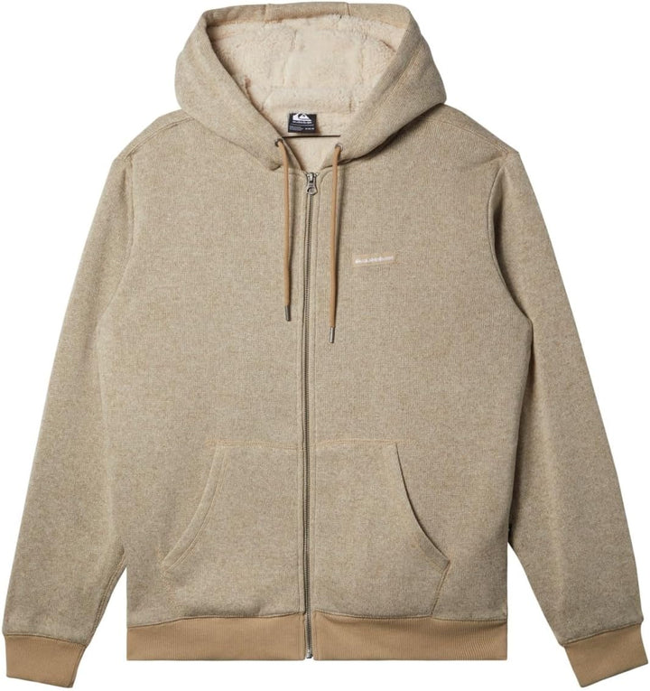 Quiksilver Herren Keller Sherpa Sweatshirt M Twill Heather, M Twill Heather