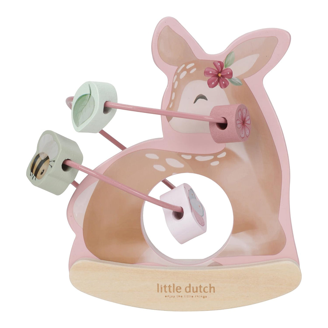 Little Dutch 7334 FSC Holz Motorikschleife Schaukeltier Reh - Fairy Garden