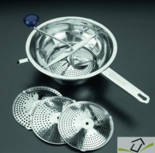 Metaltex 25222410080 Passiermühle, Edelstahl, 24 cm Diamètre 24 cm, Diamètre 24 cm