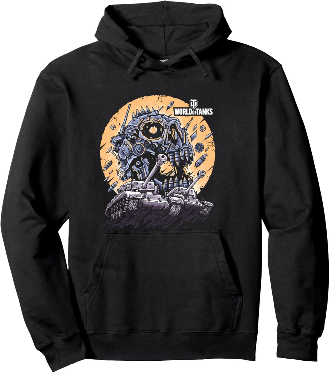 World of Tanks Halloween-Mond Pullover Hoodie